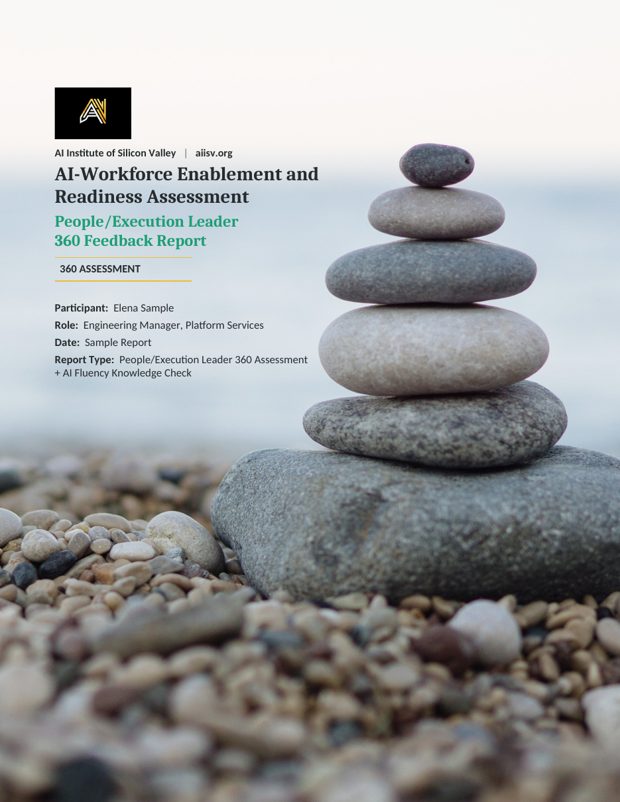 People/Execution Leader 360 sample report cover