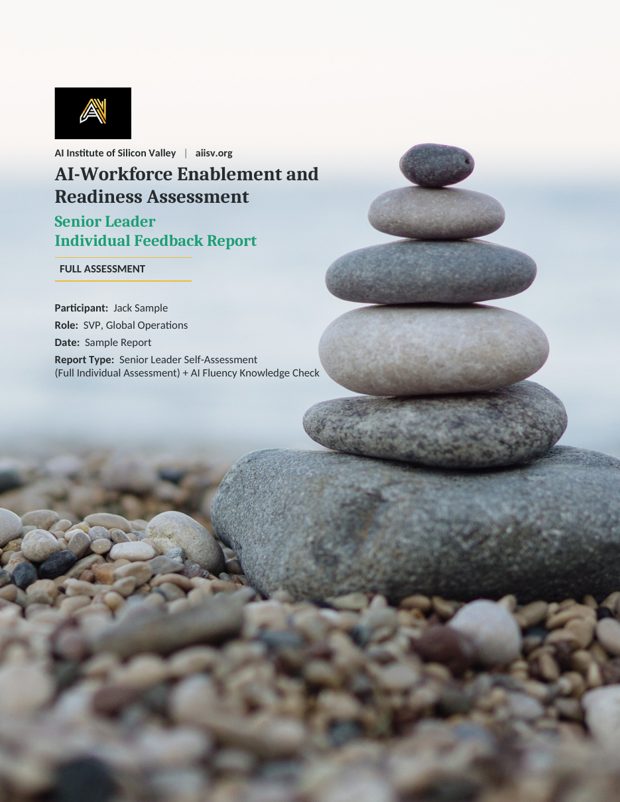 Senior Leader Self sample report cover